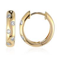 Orecchini in oro con Diamante IF (D)