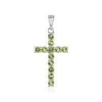 Ciondolo in argento con Peridoto