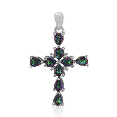 Ciondolo in argento con Quarzo Mistico