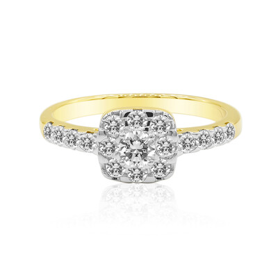 Anello in oro con Diamante IF (D) (Annette)