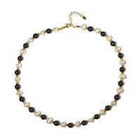 Collana in argento con Ematite Nera