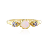 Anello in argento con Opale di Welo
