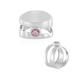 Anello in argento con Kunzite