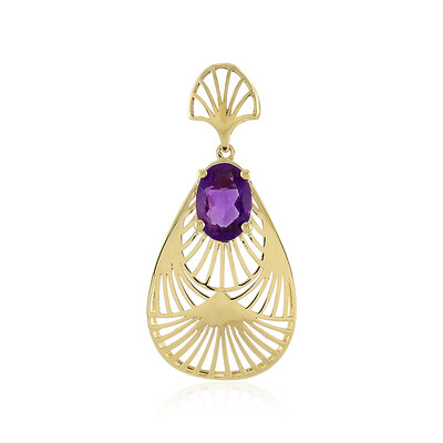 Ciondolo in oro con Ametista (Ornaments by de Melo)
