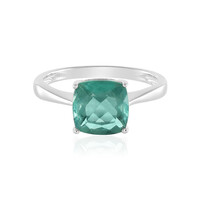 Anello in argento con Fluorite Verde