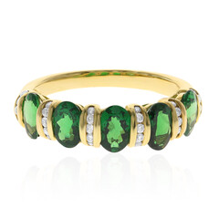 Anello in oro con Tsavorite AAA (CIRARI)