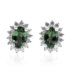 Orecchini in argento con Apatite Cromo