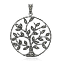 Ciondolo in argento con Marcassite