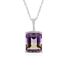 Collana in argento con Ametrina