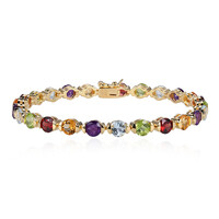 Bracciale in argento con Granato