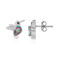 Orecchini in argento con Quarzo Mistico
