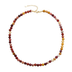 Collana in argento con Mokaite
