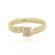 Anello in oro con Diamante Champagne I2 (Ornaments by de Melo)