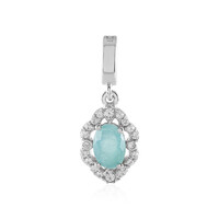 Ciondolo in argento con Grandidierite