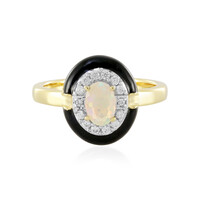 Anello in argento con Opale di Welo