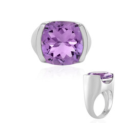 Anello in argento con Ametista Rose de France
