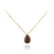 Collana in oro con Zircone Rosso (de Melo)