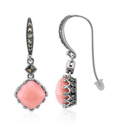 Orecchini in argento con Opale Rosa (Annette classic)