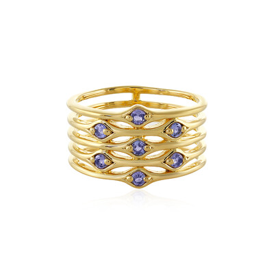 Anello in argento con Tanzanite