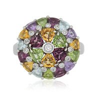 Anello in argento con Ametista