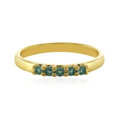 Anello in argento con Indicolite