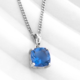 Ciondolo in argento con Fluorite Cangiante
