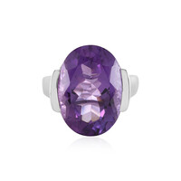 Anello in argento con Ametista