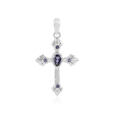 Ciondolo in argento con Iolite