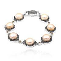 Bracciale in argento con Perla di Acqua Dolce (Annette classic)