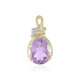 Ciondolo in argento con Ametista Rose de France