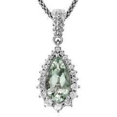Collana in argento con Ametista Verde (Dallas Prince Designs)