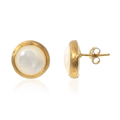 Orecchini in argento con Madreperla (Joias do Paraíso)