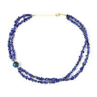 Collana in argento con Crisocolla