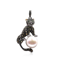 Ciondolo in argento con Perla di Acqua Dolce