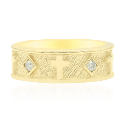 Anello in argento con Diamante I1 (G) (Annette)