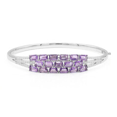 Bracciale in argento con Ametista (Remy Rotenier)
