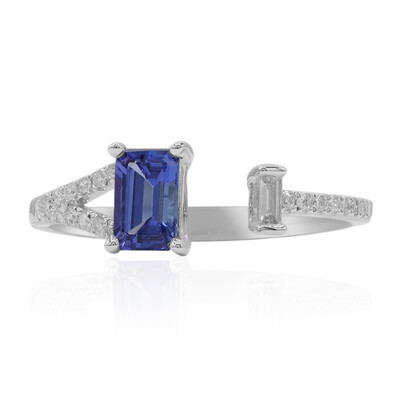 Anello in oro con Tanzanite AAA (CIRARI)