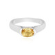 Anello in argento con Berillo Giallo