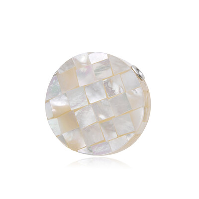 Ciondolo in argento con Madreperla (MONOSONO COLLECTION)