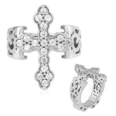 Anello in argento con Zircone (Dallas Prince Designs)