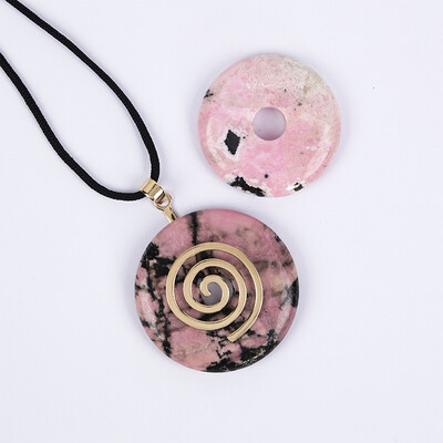 Set Donut con Rodonite - Riconciliazione & Premura