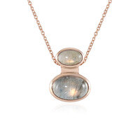 Collana in argento con Labradorite Ramata Maniry (KM by Juwelo)
