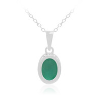 Collana in argento con Smeraldo