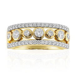 Anello in oro con Diamante IF (D)