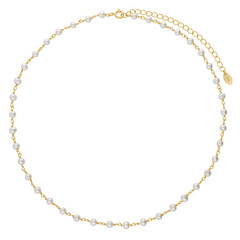 Collana in argento con Perla d'Acqua Dolce Bianca