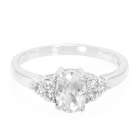 Anello in argento con Berillo Himalayano