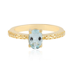 Anello in argento con Acquamarina