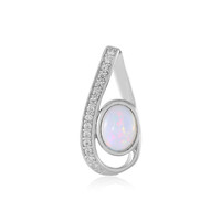 Ciondolo in argento con Opale di Welo