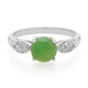 Anello in argento con Crisoprasio Imperiale