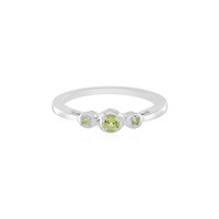 Anello in argento con Peridoto